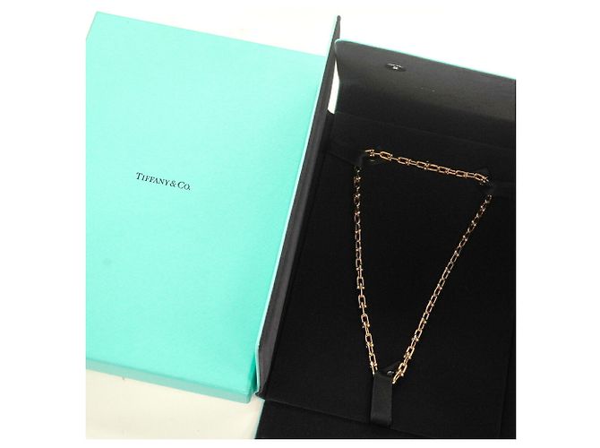 Autre Marque Collana Tiffany & Co. Hardware Small Link in oro giallo 18K - vista 7