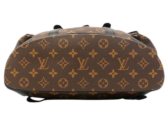 Louis Vuitton Monogram Macassar Christopher MM Backpack Brown - view 3