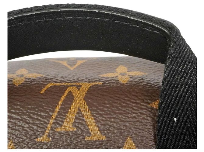 Louis Vuitton Monogram Macassar Christopher MM Backpack Brown - view 7