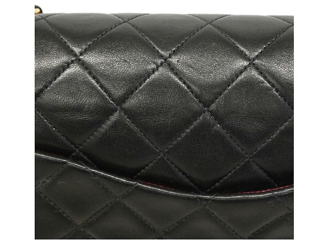 Borsa a tracolla Chanel Matelassé Nera Nero - vista 10