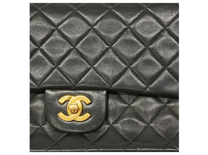 Borsa a tracolla Chanel Matelassé Nera Nero - vista 11