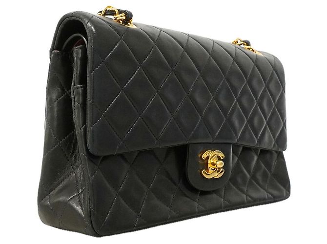 Borsa a tracolla Chanel Matelassé Nera Nero - vista 2