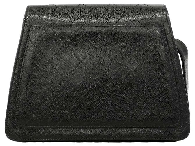 Borsa a tracolla Chanel Matelassé in nero - vista 10
