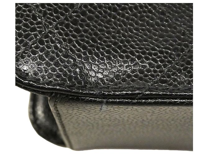 Borsa a tracolla Chanel Matelassé in nero - vista 8