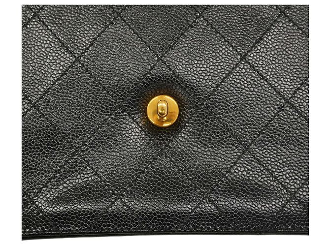 Borsa a tracolla Chanel Matelassé in nero - vista 9