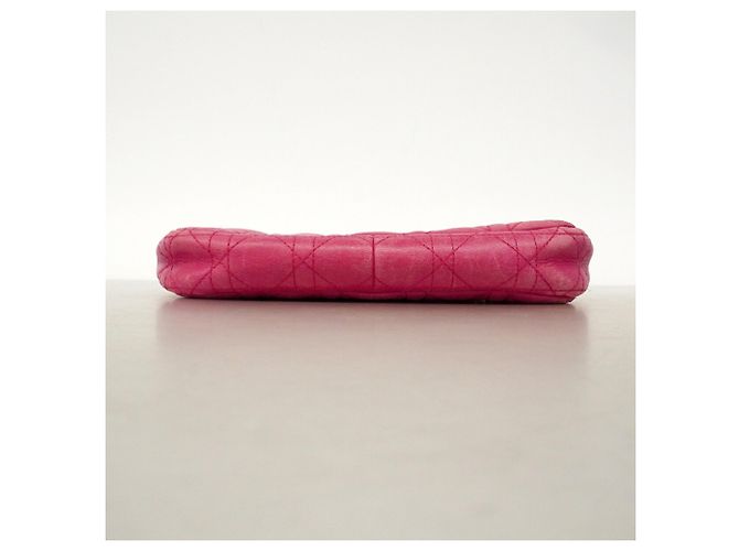 Borsa a tracolla Christian Dior Cannage Rosa - vista 3