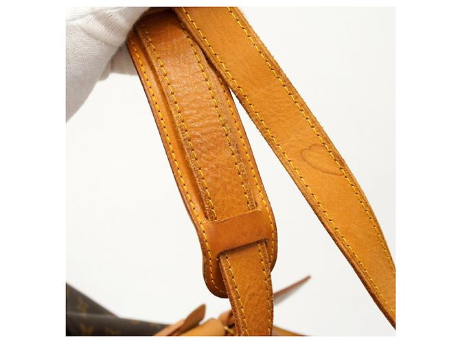 Louis Vuitton Monogram Keepall Bandoulière 60 Boston Bag Marrone - vista 10