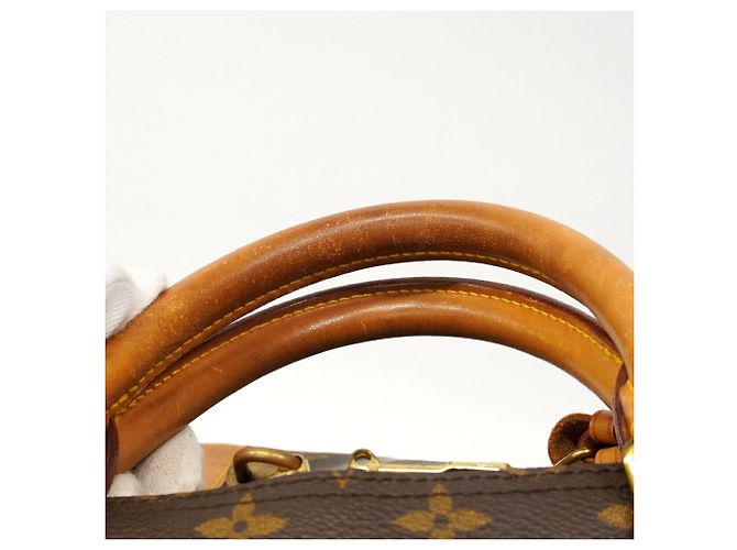 Louis Vuitton Monogram Keepall Bandoulière 60 Boston Bag Marrone - vista 12