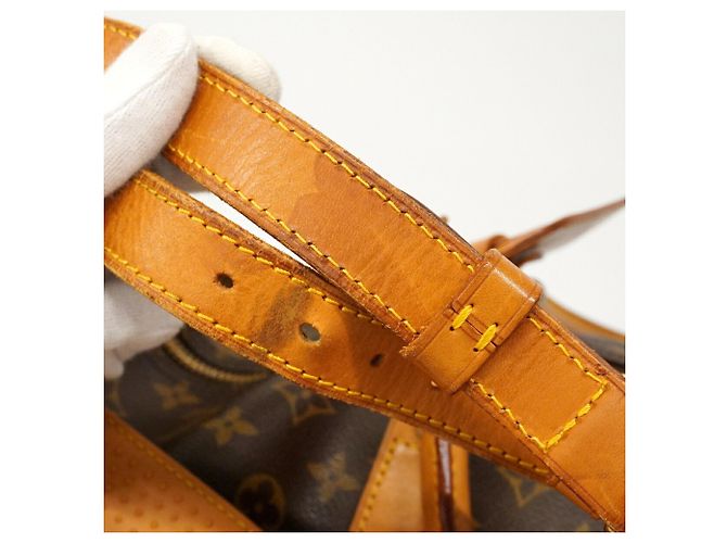 Louis Vuitton Monogram Keepall Bandoulière 60 Boston Bag Marrone - vista 13