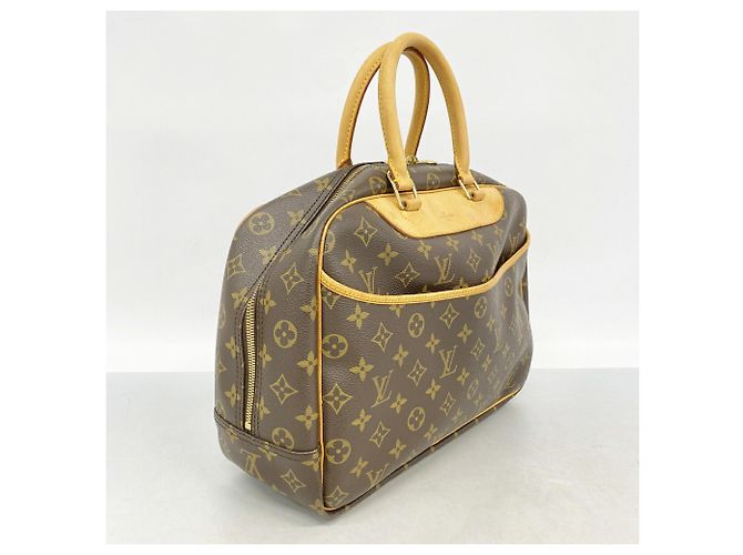 Borsa Louis Vuitton Monogram Deauville Marrone - vista 2