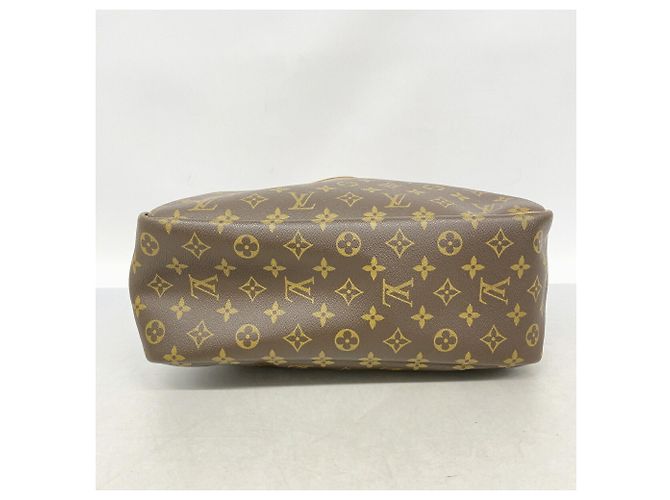 Borsa Louis Vuitton Monogram Deauville Marrone - vista 3