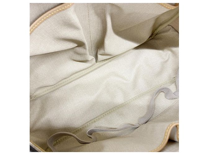 Borsa Louis Vuitton Monogram Deauville Marrone - vista 4