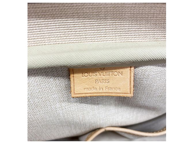 Borsa Louis Vuitton Monogram Deauville Marrone - vista 5