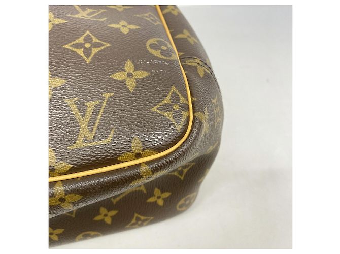 Borsa Louis Vuitton Monogram Deauville Marrone - vista 8