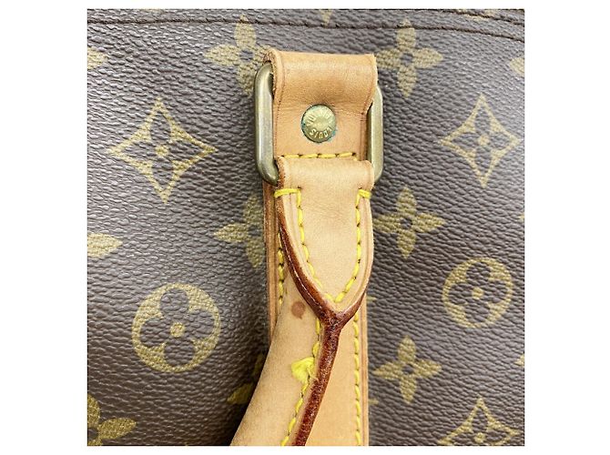 Keepall Borsa Boston Louis Vuitton Marrone - vista 11