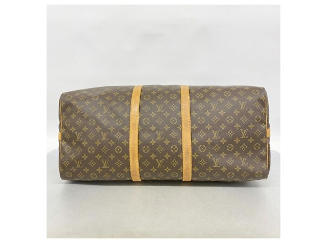 Keepall Borsa Boston Louis Vuitton Marrone - vista 3