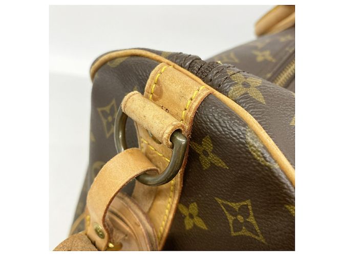 Keepall Borsa Boston Louis Vuitton Marrone - vista 8