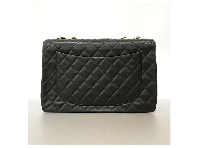 Chanel Large Matelassé Schultertasche Schwarz - Ansicht 12