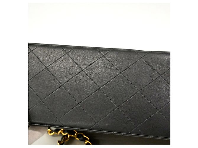 Chanel Large Matelassé Schultertasche Schwarz - Ansicht 8