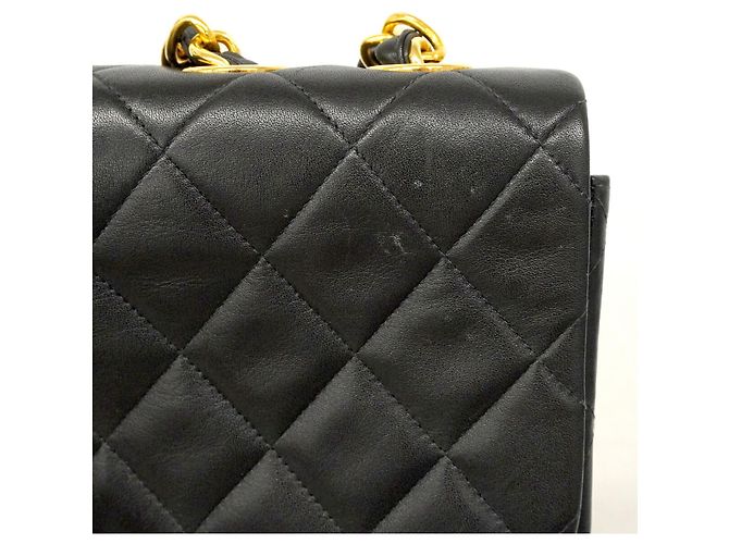 Chanel Large Matelassé Schultertasche Schwarz - Ansicht 9