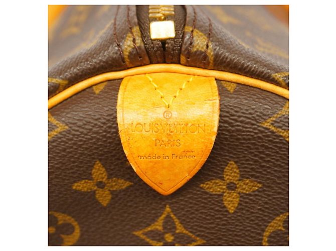 Louis Vuitton Monogram Keepall 55 Boston Bag Braun - Ansicht 5