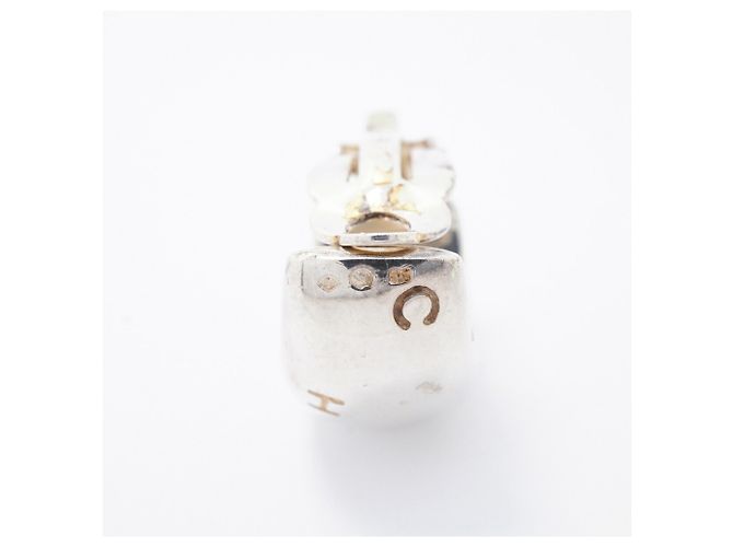 Orecchini a clip Chanel in argento sterling 925 - vista 6