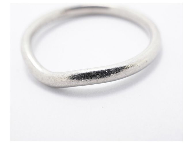 Autre Marque Tiffany & Co. Gebogener Ring aus Platin - Ansicht 10
