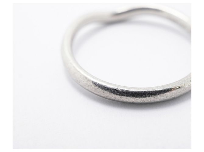 Autre Marque Tiffany & Co. Gebogener Ring aus Platin - Ansicht 11