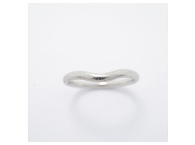 Autre Marque Tiffany & Co. Gebogener Ring aus Platin - Ansicht 2