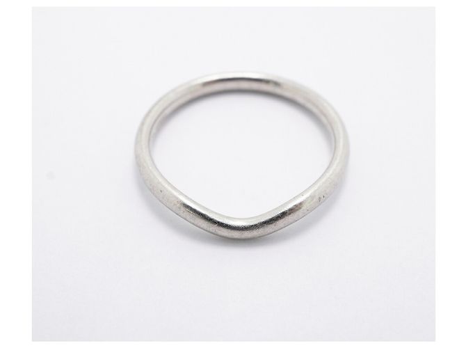 Autre Marque Tiffany & Co. Gebogener Ring aus Platin - Ansicht 3