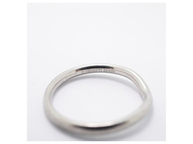 Autre Marque Tiffany & Co. Gebogener Ring aus Platin - Ansicht 5