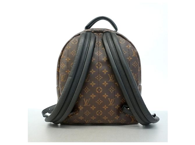 Zaino Louis Vuitton Monogram Palm Springs MM Marrone - vista 14