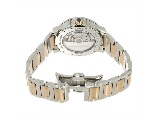 Bulgari Orologio automatico da uomo BVLGARI BB39S Rosa - vista 5