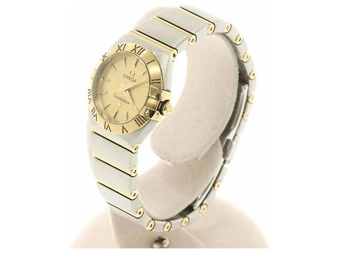 Omega Constellation Damenuhr, gebürstet, zweifarbig - Ansicht 3