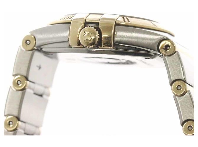 Omega Constellation Damenuhr, gebürstet, zweifarbig - Ansicht 6