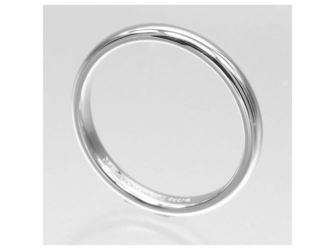 Tiffany & Co. Forever Band Platinum with Diamonds 2.2mm Silvery - view 2