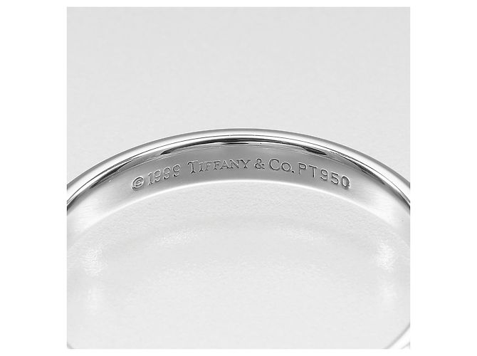 Tiffany & Co. Forever Band Platinum with Diamonds 2.2mm Silvery - view 5