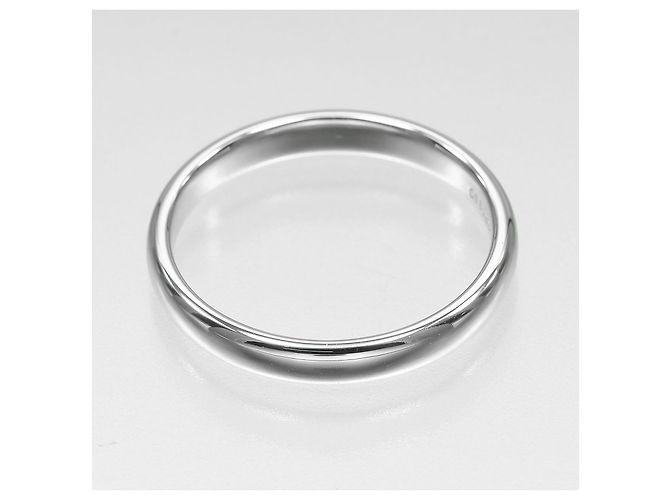 Tiffany & Co. Forever Band Platinum with Diamonds 2.2mm Silvery - view 6