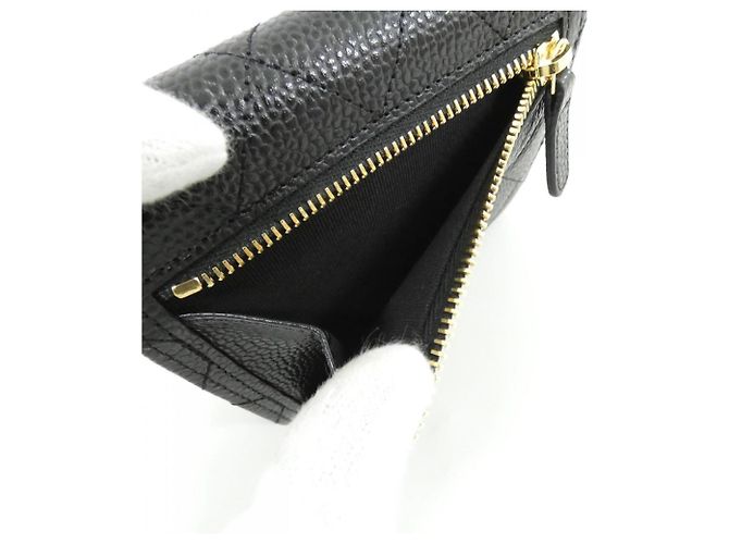 Cartera Chanel Timeless Classic Line AP0231 Negro Burdeos - vista 5