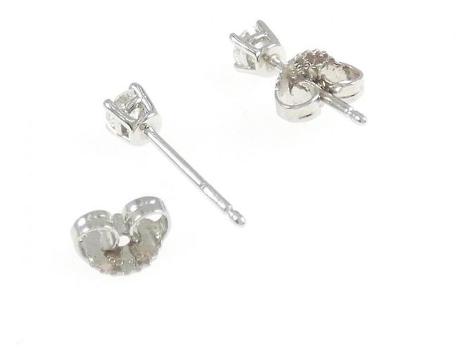 Autre Marque Pendientes Tiffany Solitaire Diamond - vista 3