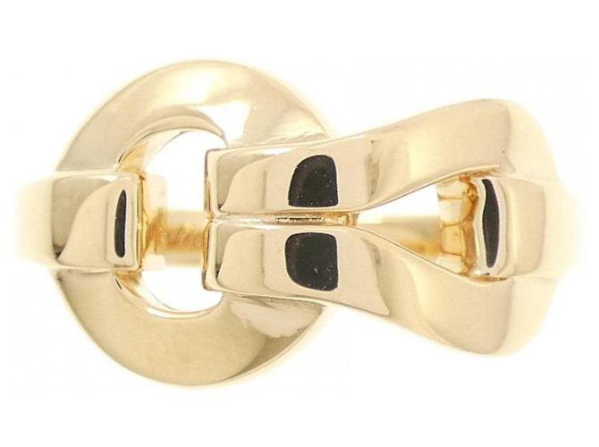 Anello Cartier Agrafe in oro giallo 18K - vista 2