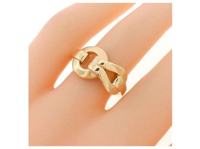 Anello Cartier Agrafe in oro giallo 18K - vista 5