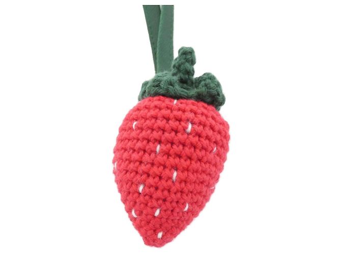 Christian Dior Kids Charm Fragola Rosso Verde - vista 2