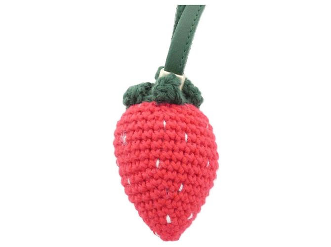 Christian Dior Kids Charm Fragola Rosso Verde - vista 3