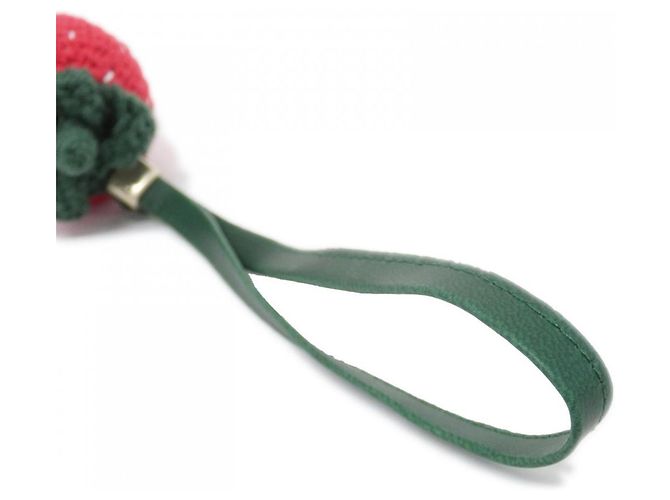 Christian Dior Kids Charm Fragola Rosso Verde - vista 4