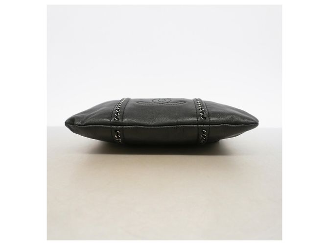 Borsa Tote Chanel in pelle nera Nero - vista 3