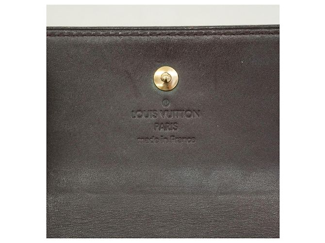 Portafoglio Louis Vuitton Tri-fold in Amarante Bordò - vista 5