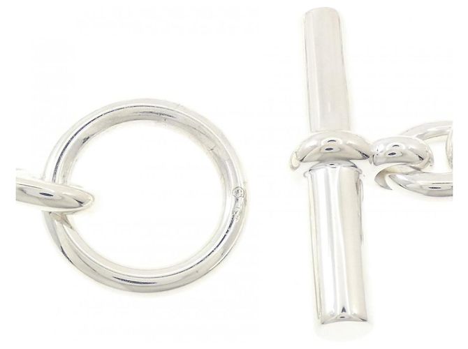 Hermès Bracciale con Charms Hermes Chaine d'Ancre MM Silver - vista 3