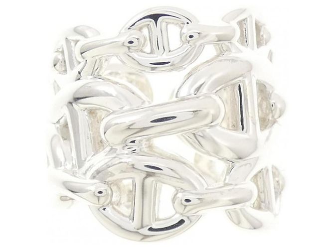 Ring Anello Hermès Chaine d'Ancre Enchainée - vista 2