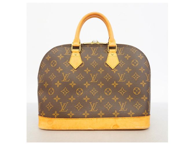 Borsa Louis Vuitton Alma Monogram Marrone - vista 10